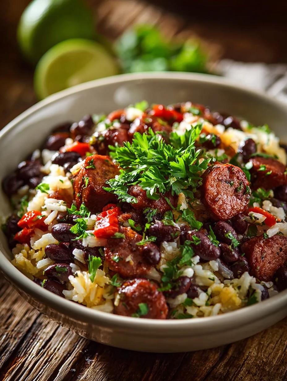 Black Beans Sausage Rice: 5 Comforting Recipes - Black Beans Sausage Rice - additional detail