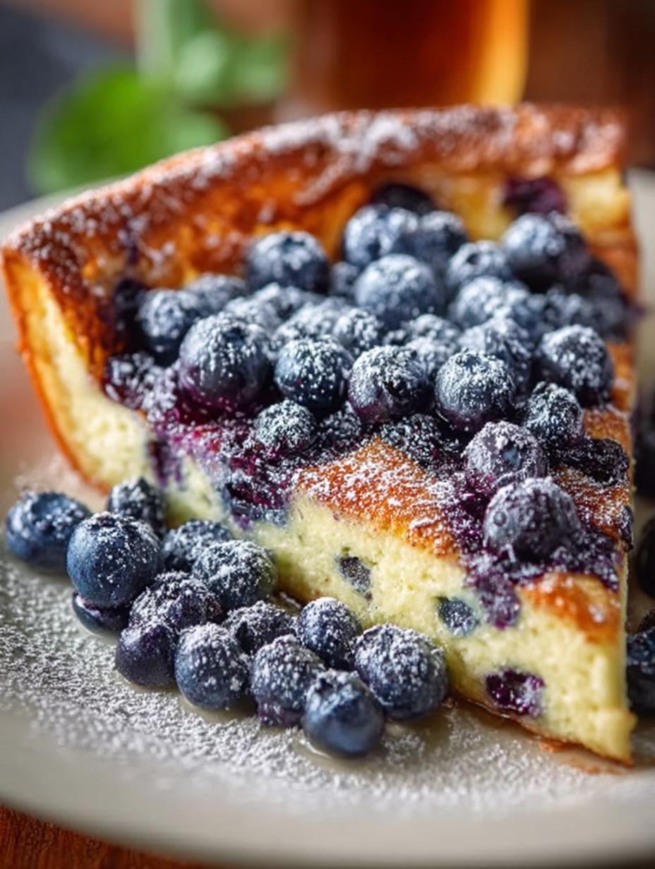 Blueberry Dutch Baby: 7 Magical Secrets Revealed - Blueberry Dutch Baby - additional detail