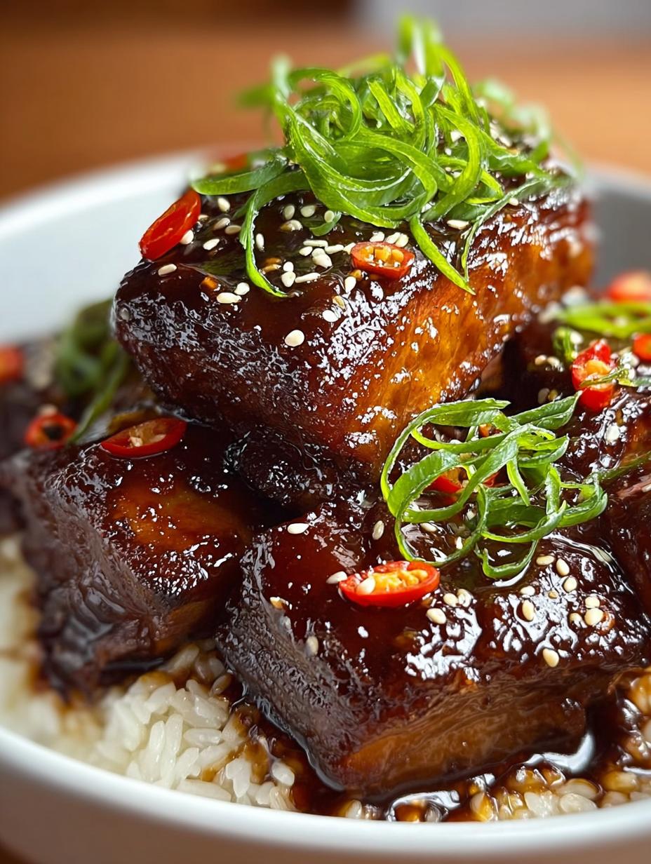 Braised Korean Short Ribs: 5 Secrets to Tender Bliss - Braised Korean Short Ribs - main visual representation