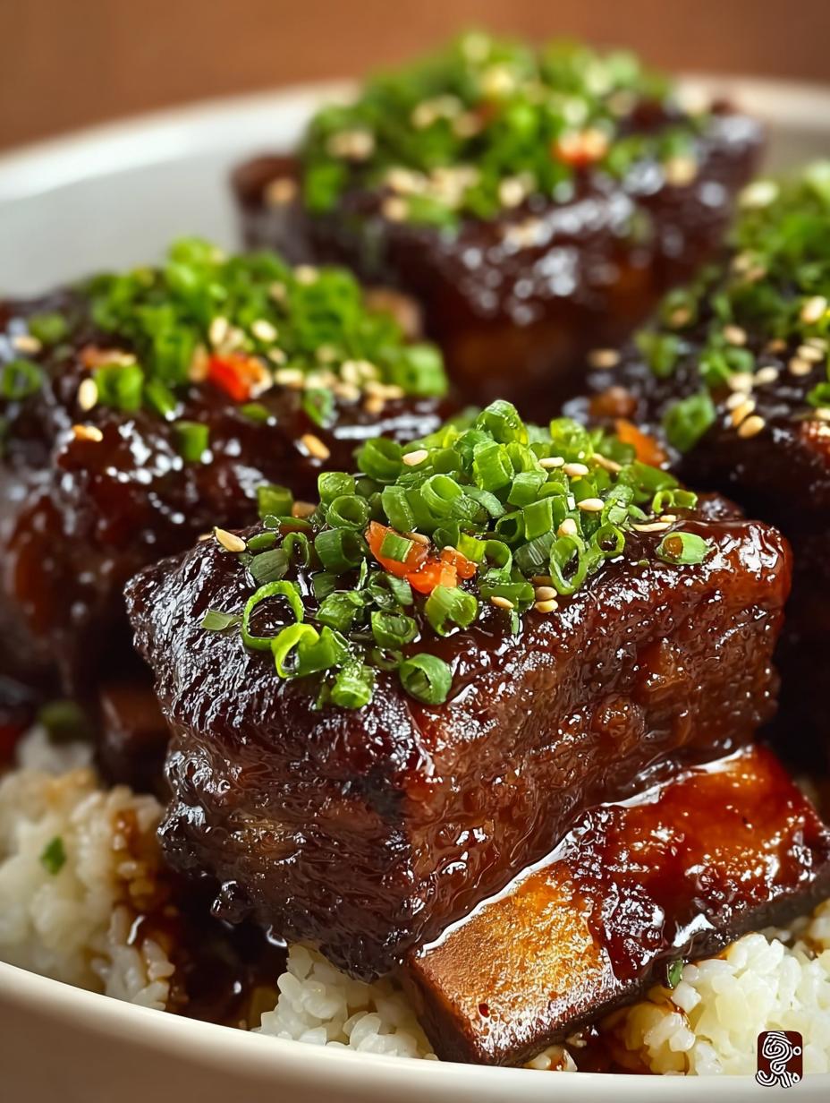 Braised Korean Short Ribs