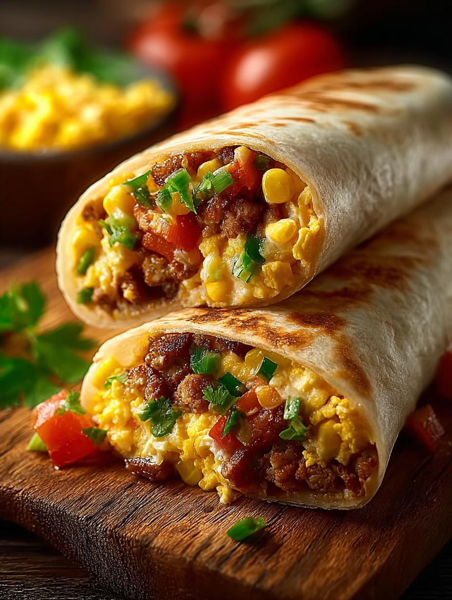 Breakfast Burrito: 5 Irresistible Morning Delights 5 Breakfast Burrito: 5 Irresistible Morning Delights - Breakfast Burrito - main visual representation