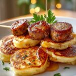 Breakfast Pancake Beef Sausage