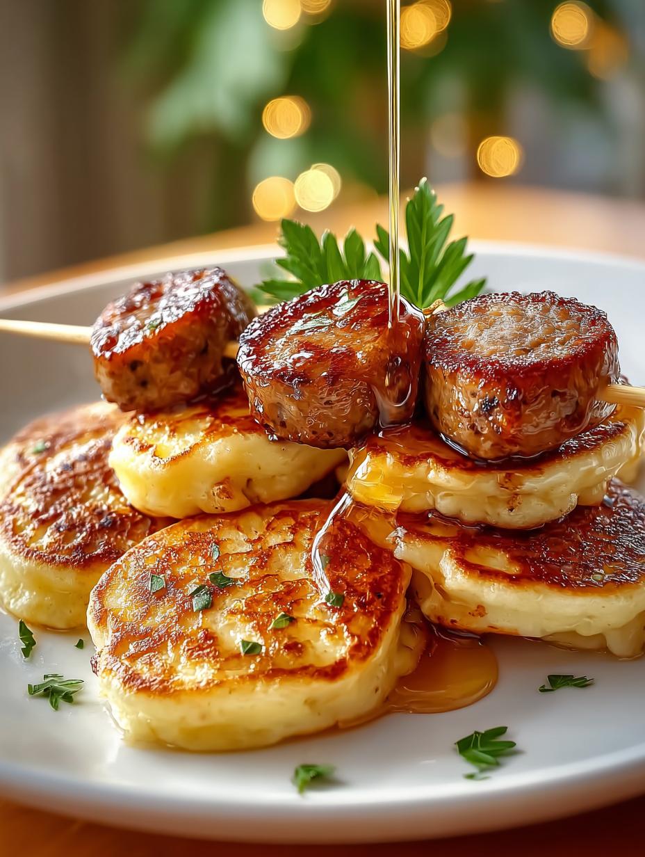 Breakfast Pancake Beef Sausage