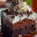 Brownie Refrigerator Cake