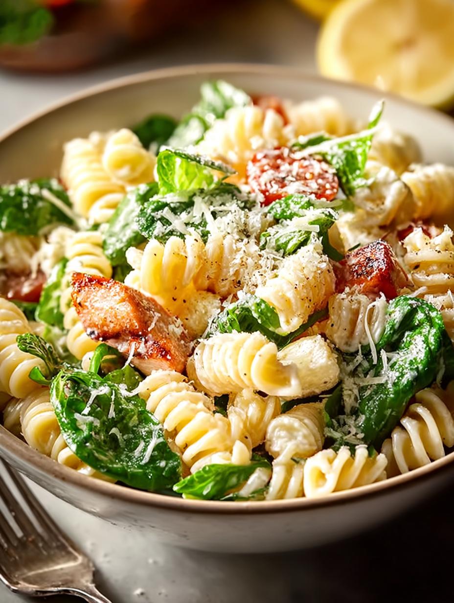 Caesar Pasta Salad