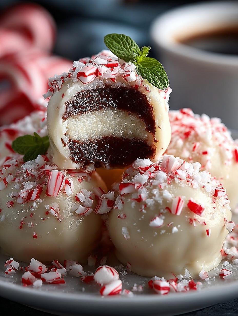 Candy Cane Fudge Snowballs: 5 Irresistible Treats - Candy Cane Fudge Snowballs - main visual representation