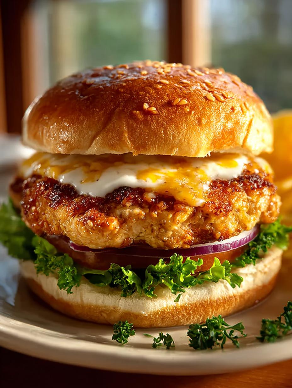 Cheddar Ranch Chicken Burger: 5 Irresistible Secrets - Cheddar Ranch Chicken Burger - main visual representation