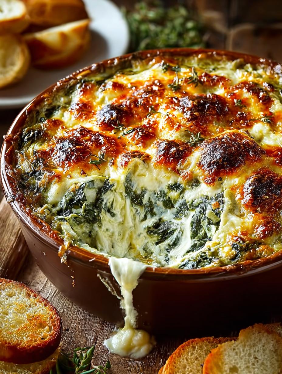Cheesy Baked Spinach Artichoke: 5 Irresistible Secrets - Cheesy Baked Spinach Artichoke - main visual representation