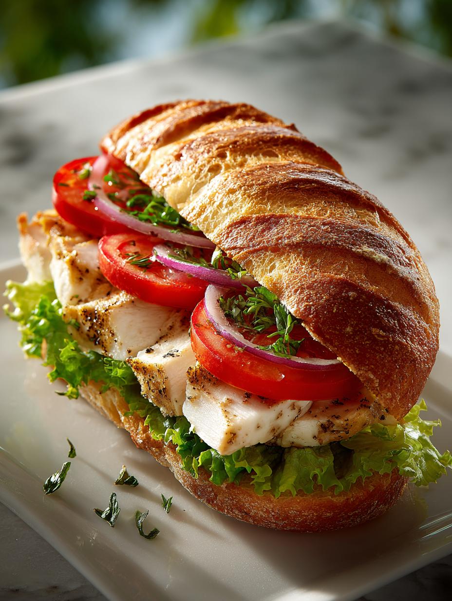Chicken Caesar Sandwich: 5 Irresistible Ways to Enjoy - Chicken Caesar Sandwich - main visual representation