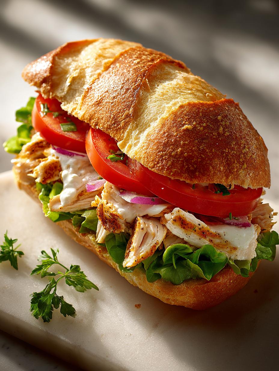 Chicken Caesar Sandwich: 5 Irresistible Ways to Enjoy - Chicken Caesar Sandwich - additional detail