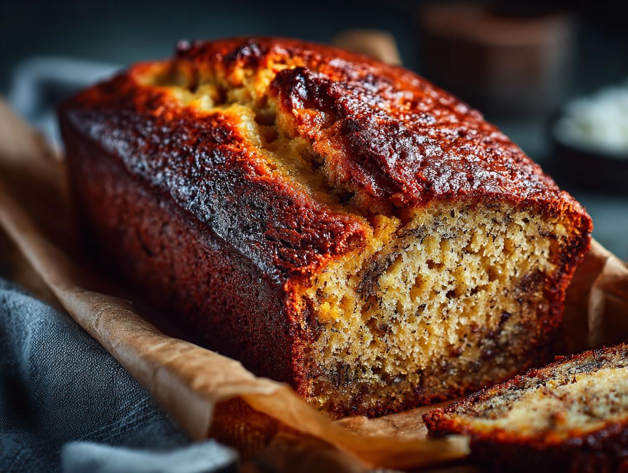 Chickpea Flour Banana Bread