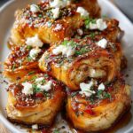 Chili Honey Feta Rolls