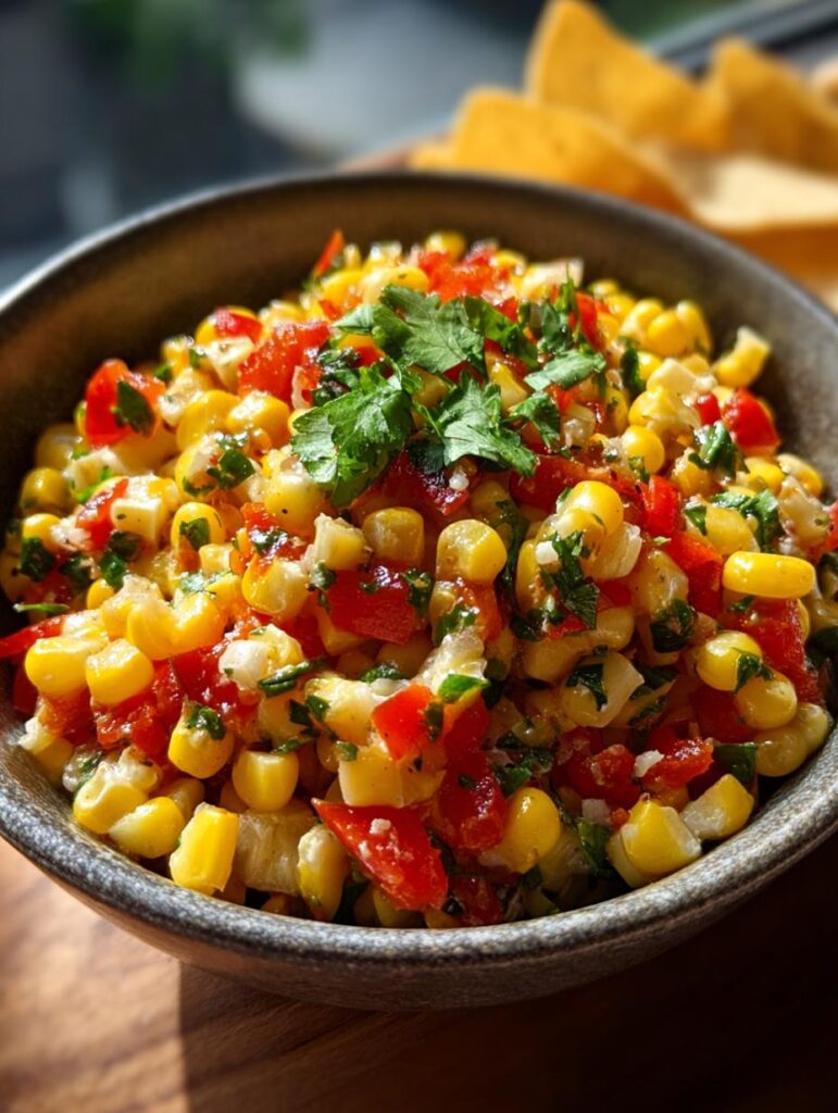 Chipotle Corn Salsa Dip