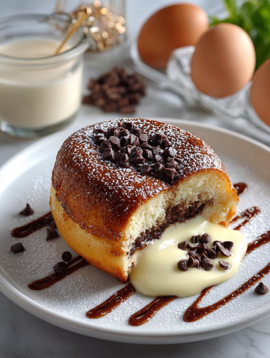 Chocolate Chip Vanilla Custard