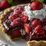 Chocolate Covered Strawberry Pie