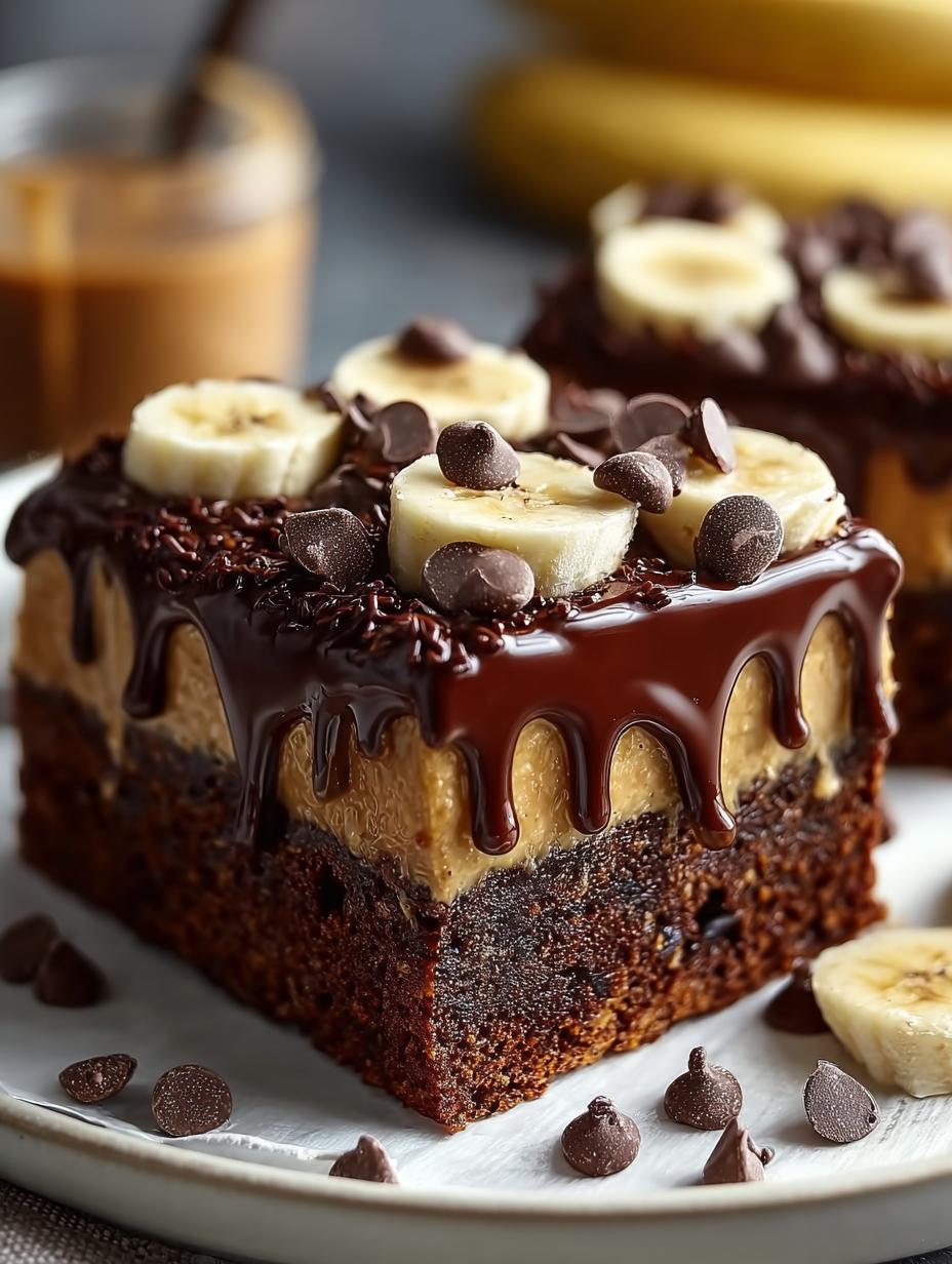 Chocolate Peanut Butter Banana