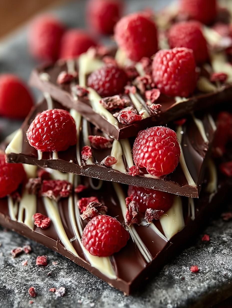 Chocolate Raspberry Yogurt Bark: 5 Irresistible Ways - Chocolate Raspberry Yogurt Bark - additional detail