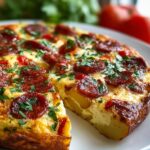 Chorizo Potato Frittata