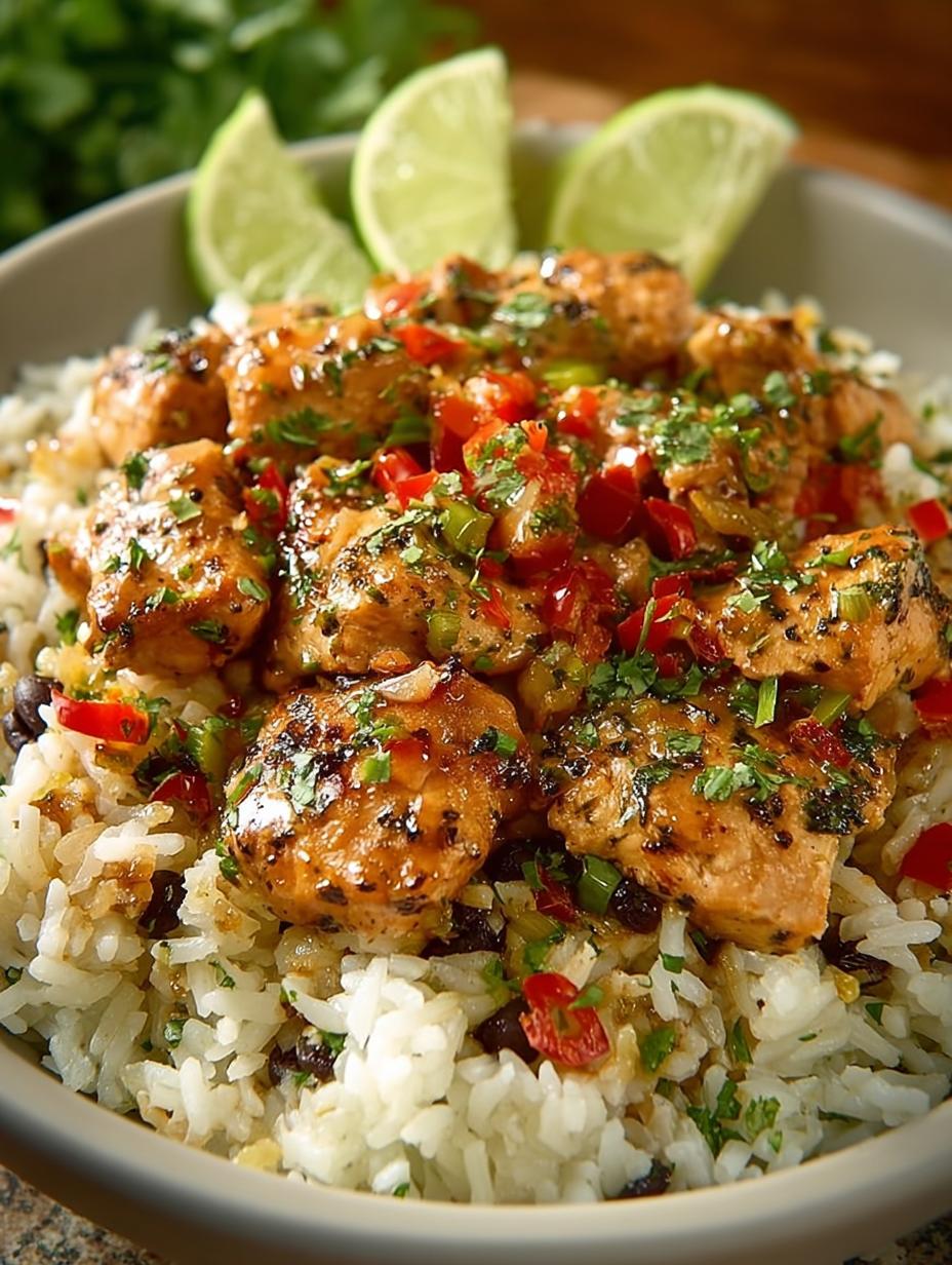 Cilantro Lime Chicken Rice