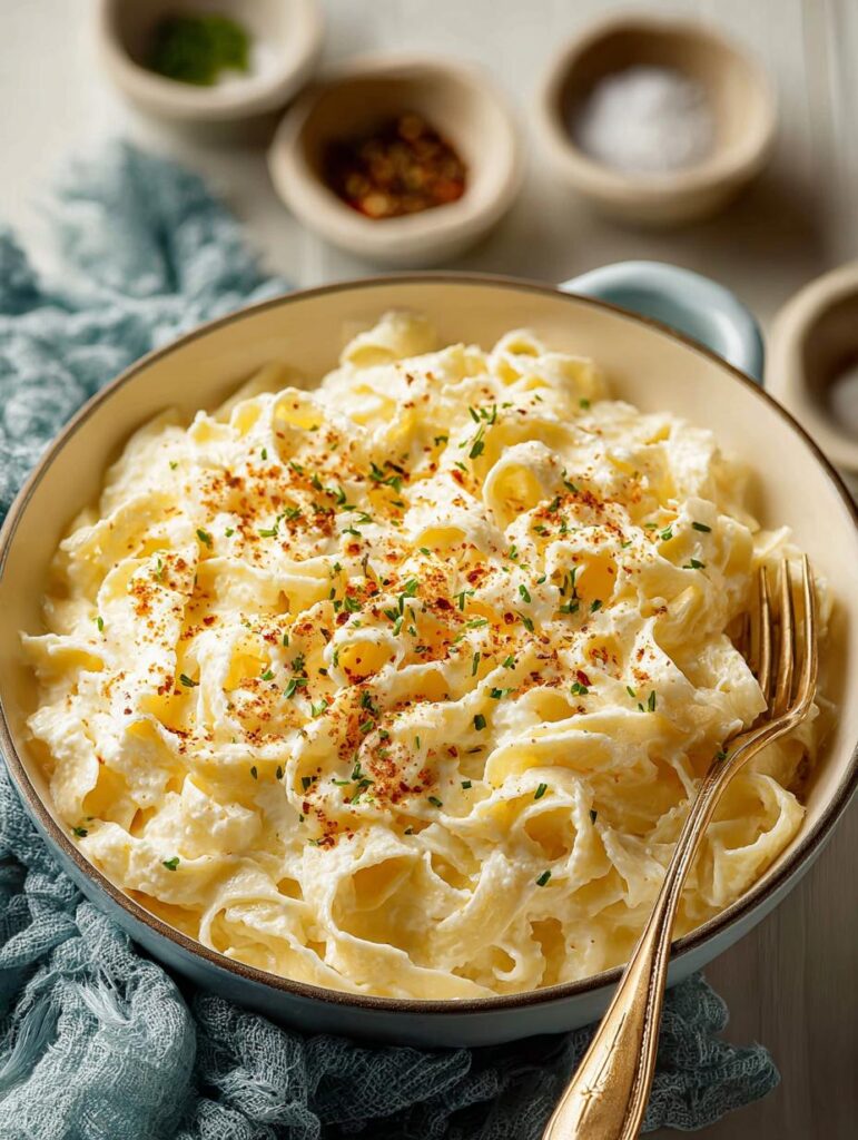 Cottage Cheese Alfredo