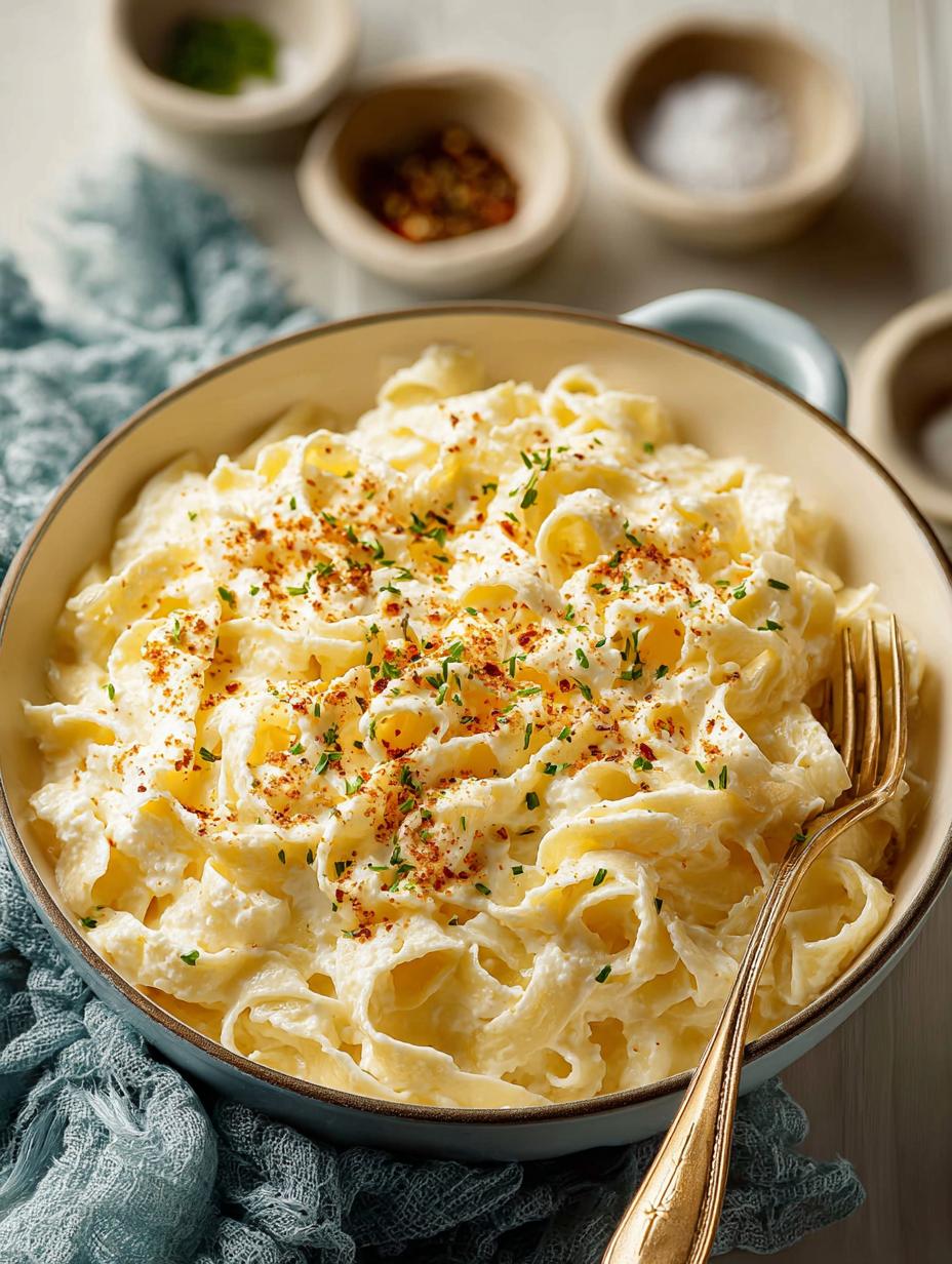 Cottage Cheese Alfredo