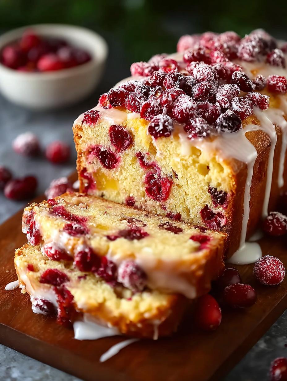 Cranberry Orange Bread