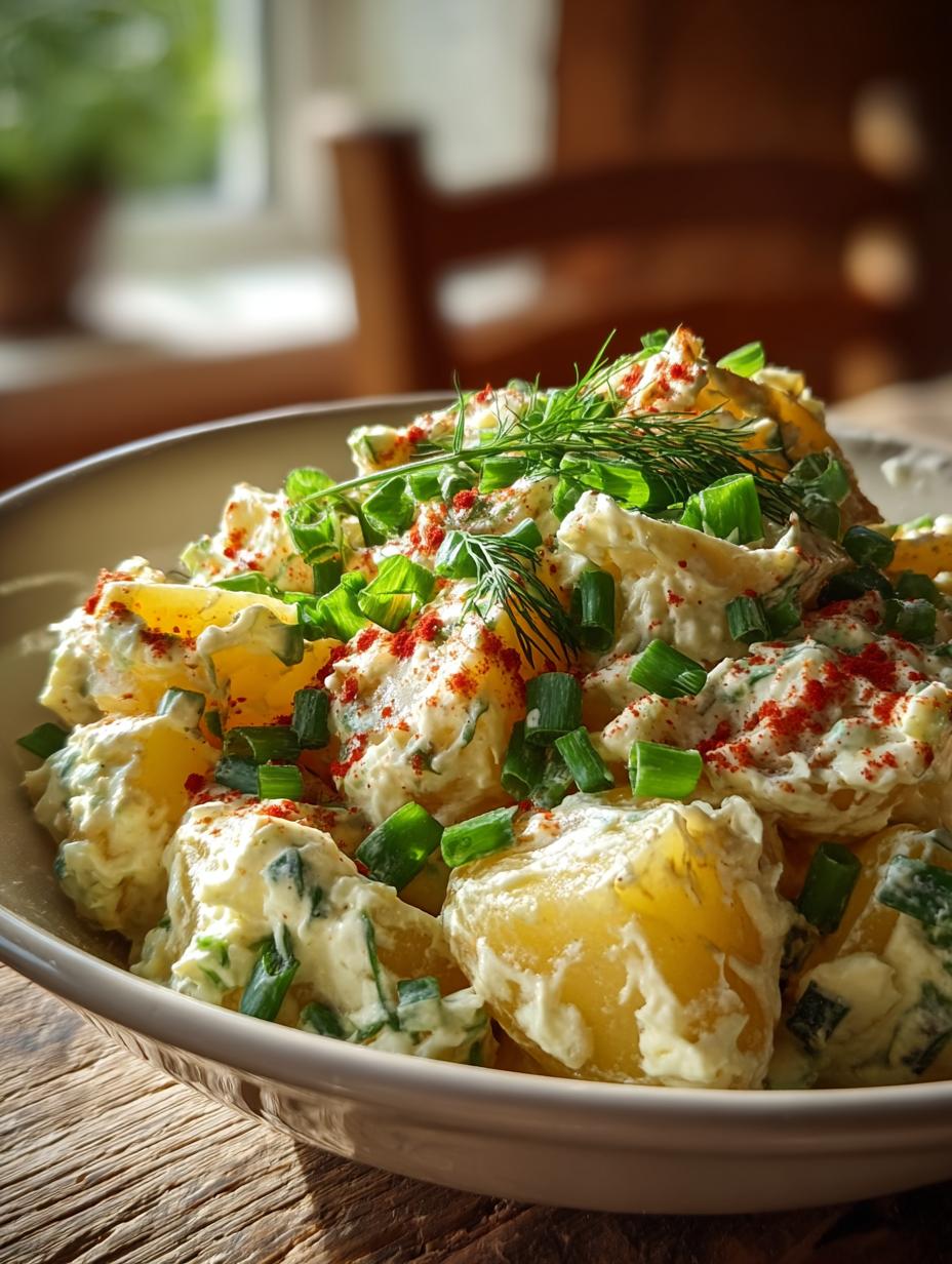 Creamy Potato Salad Summer