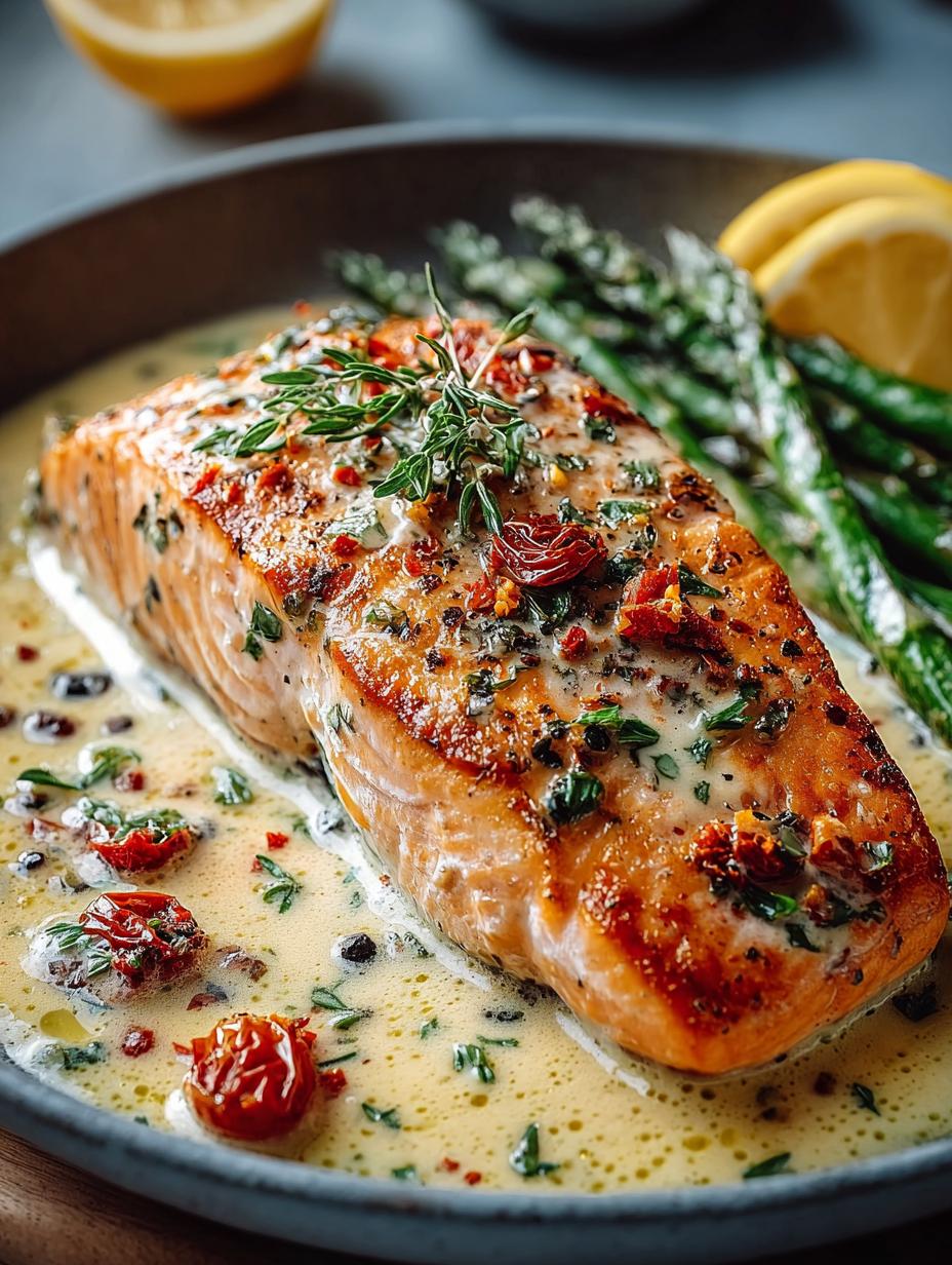 Creamy Tuscan Salmon: 5 Ways to Indulge Delightfully - Creamy Tuscan Salmon - additional detail
