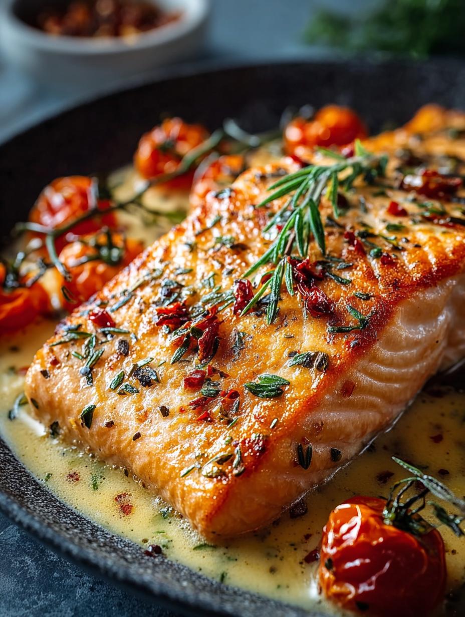Creamy Tuscan Salmon