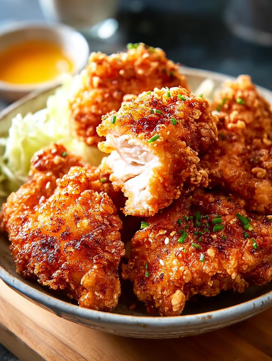Crispy Chicken Karaage: 5 Secrets to Perfect Crunch - Crispy Chicken Karaage - additional detail