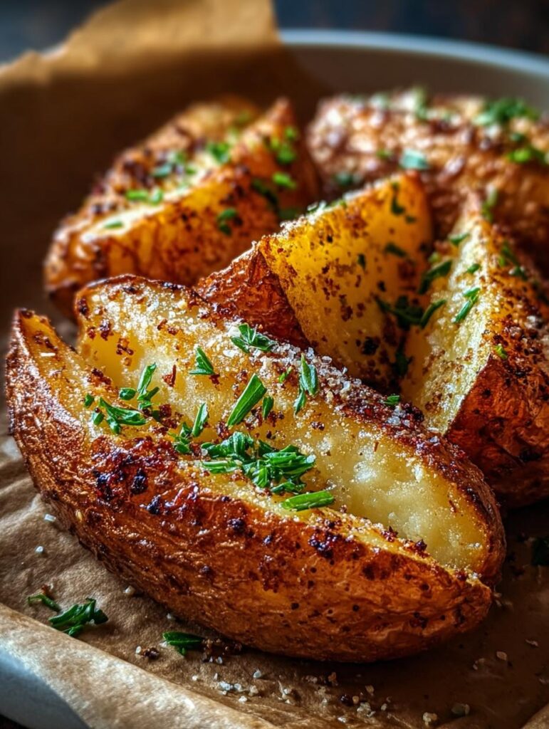 Home 8 Crispy Oven Baked Potato