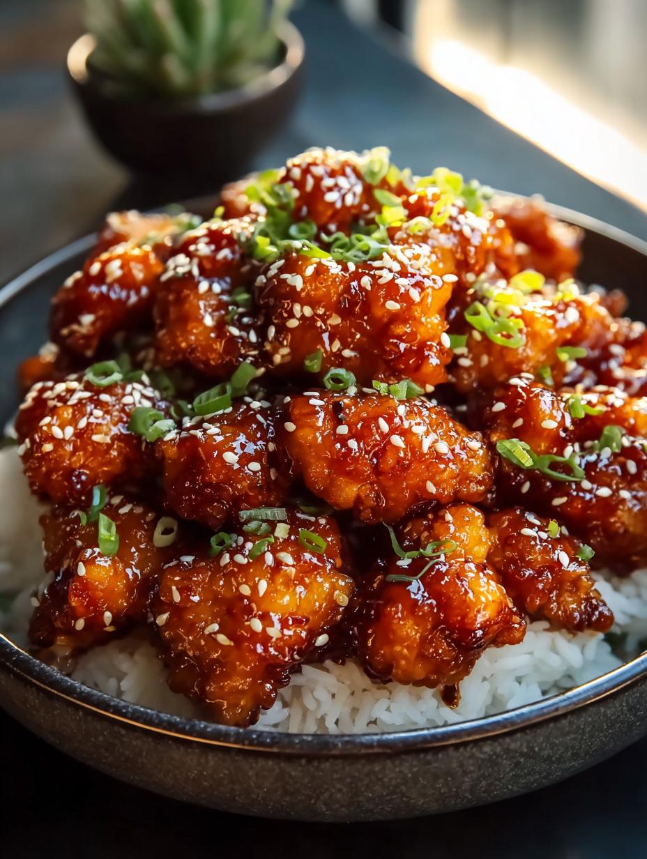 Crispy Sesame Chicken with 7 Irresistible Tips - Crispy Sesame Chicken with - additional detail