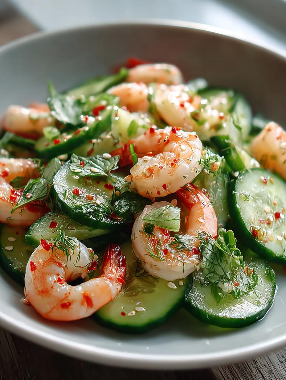 Cucumber Shrimp Salad: 7 Deliciously Fresh Ideas - Cucumber Shrimp Salad - main visual representation