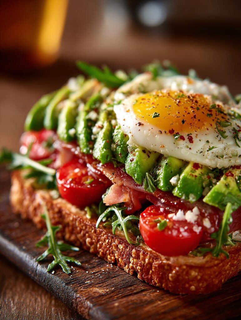 Egg Avocado Sandwich