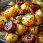 Fried Potatoes Onions Smoked