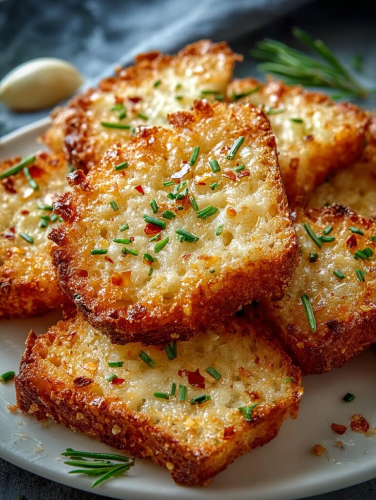 Garlic Bread Ritz Bits