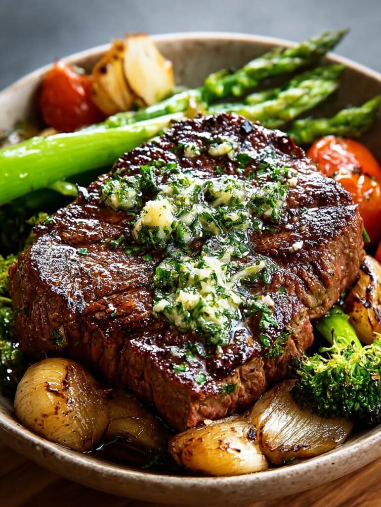 Garlic Butter Steak Stir