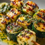 Garlic Butter Zucchini Skewers