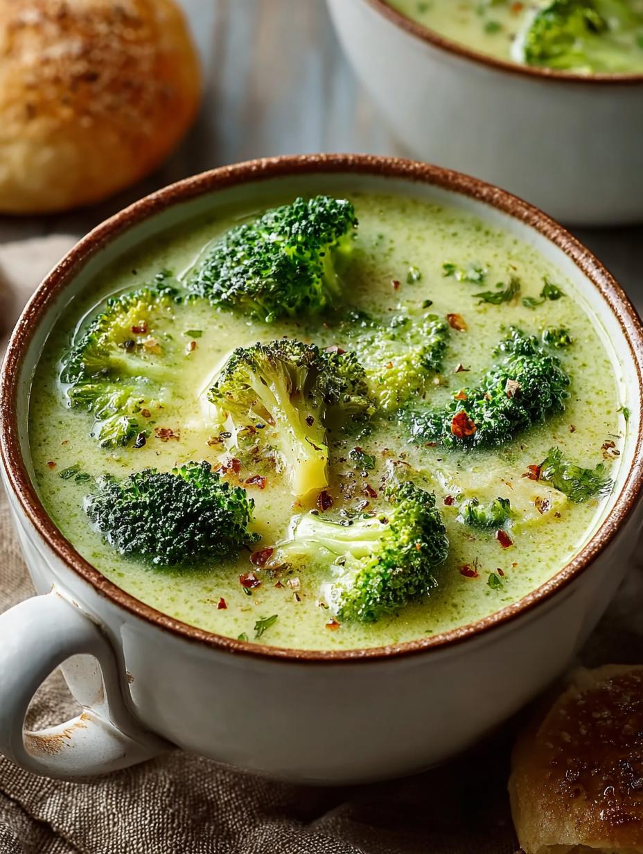 Garlic Italian Broccoli Soup: 7 Comforting Benefits - Garlic Italian Broccoli Soup - additional detail