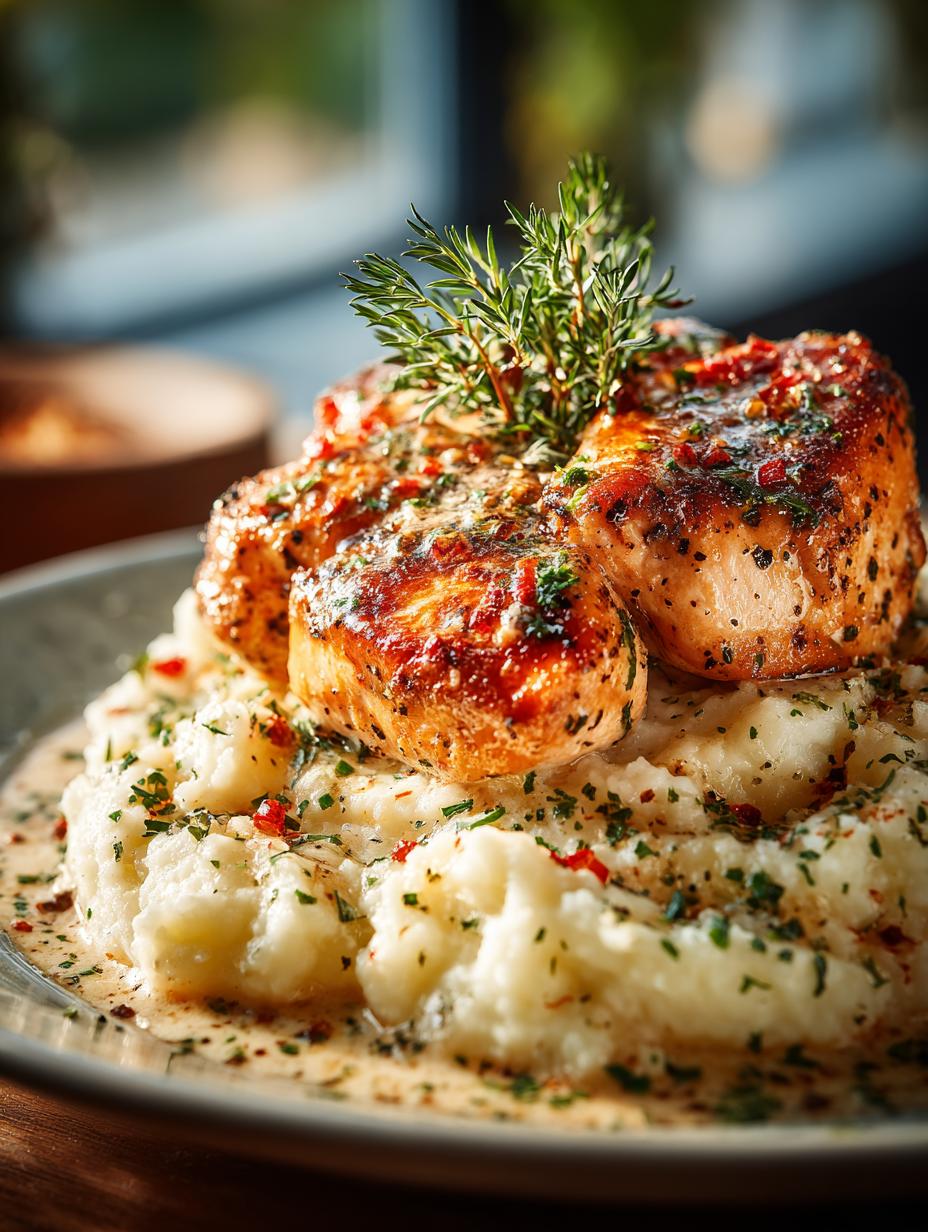 Garlic Parmesan Crockpot Chicken