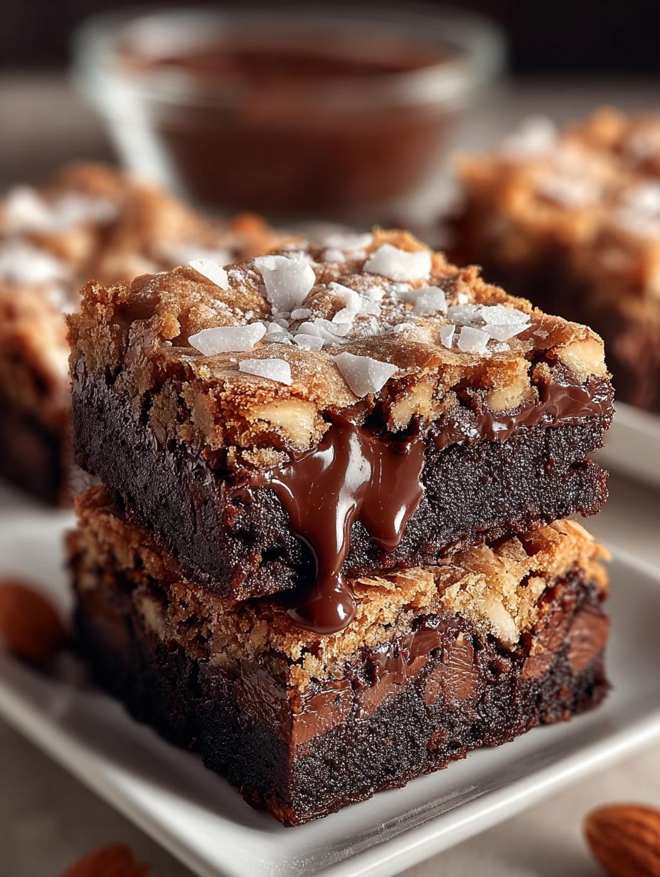 German Chocolate Cookie Bars