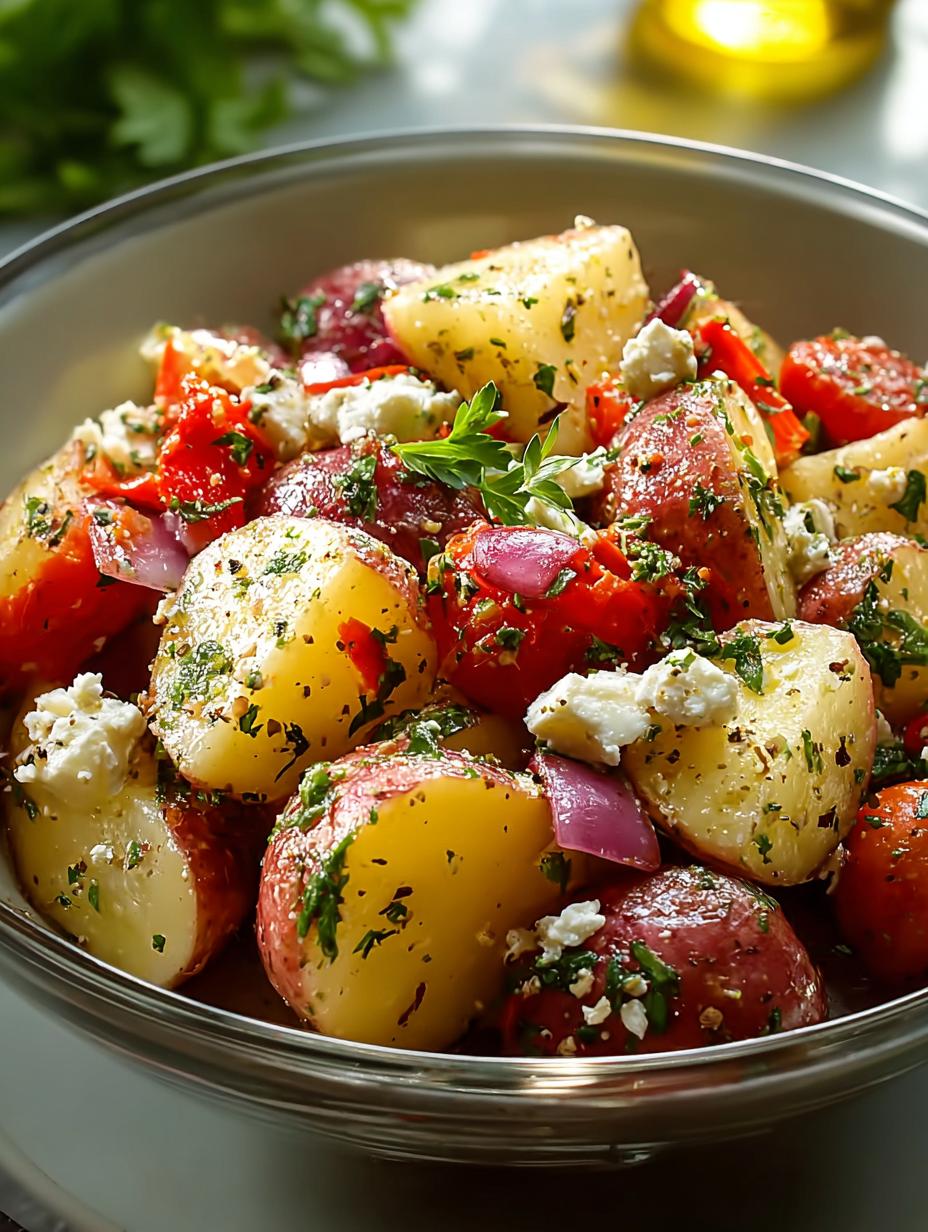 Greek Potato Salad
