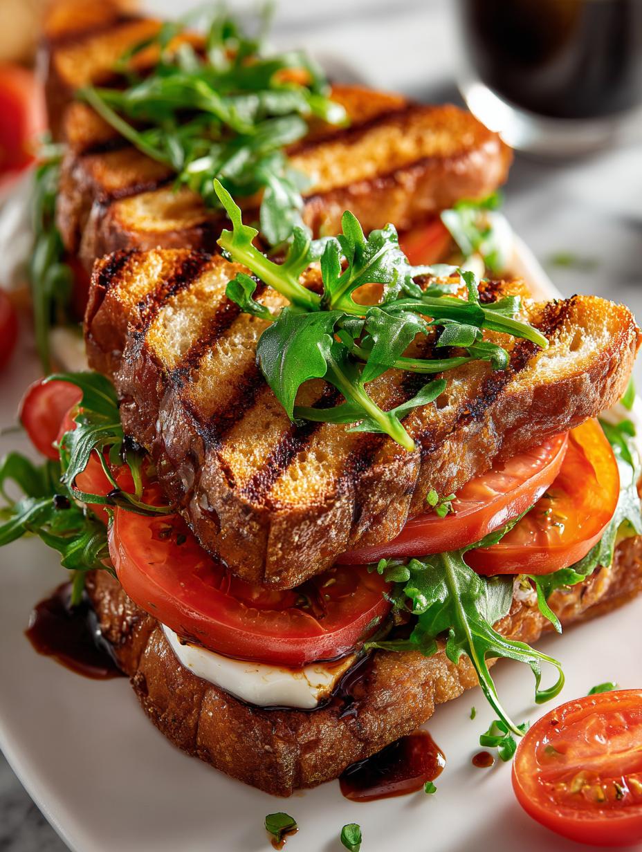 Grilled Balsamic Vinaigrette Sandwich: 5 Irresistible Ideas - Grilled Balsamic Vinaigrette Sandwich - main visual representation