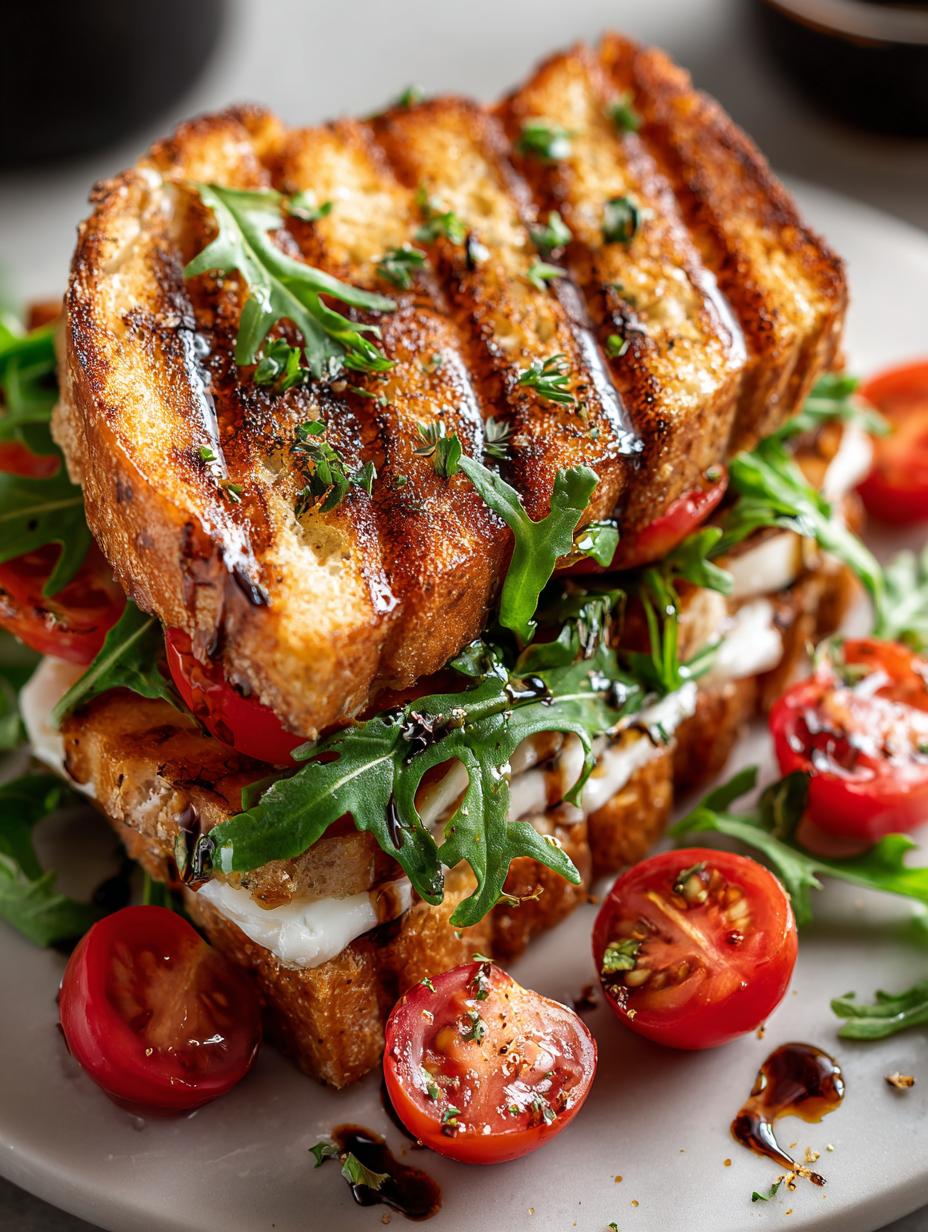 Grilled Balsamic Vinaigrette Sandwich: 5 Irresistible Ideas - Grilled Balsamic Vinaigrette Sandwich - additional detail