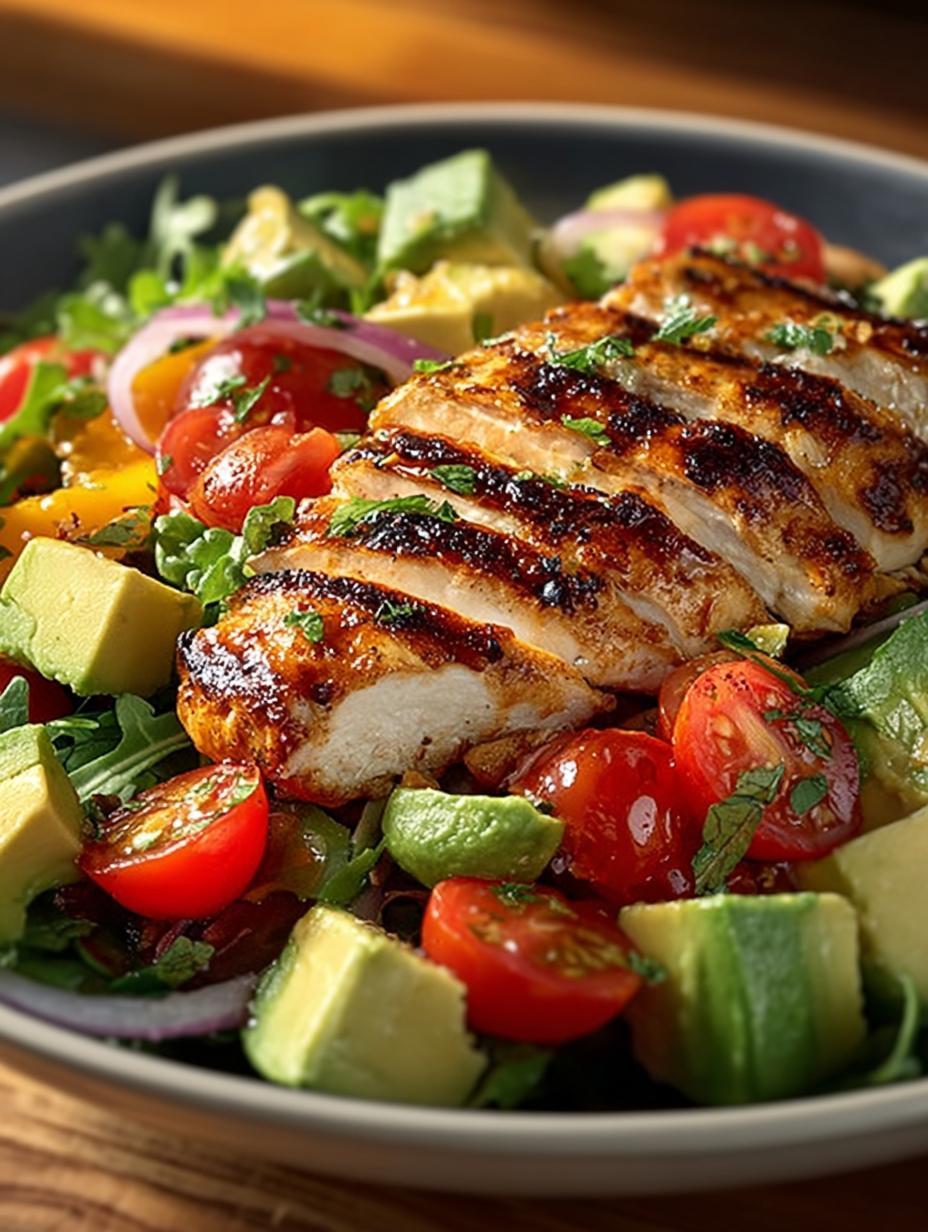 Home 3 Grilled Chicken Avocado Salad
