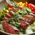 Grilled Chimichurri Steak Bowl