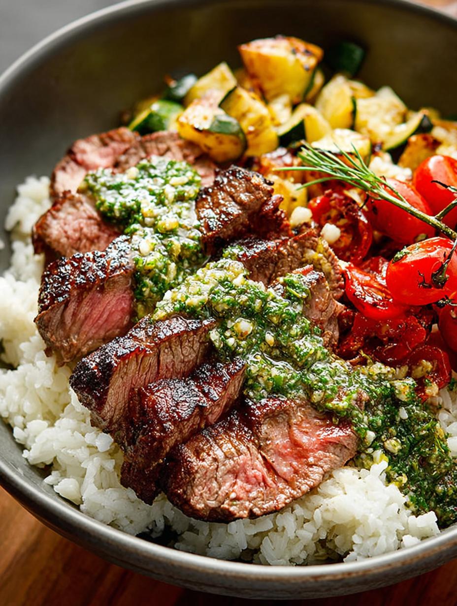 Grilled Chimichurri Steak Bowl: 5 Bold Flavors Await - Grilled Chimichurri Steak Bowl - additional detail