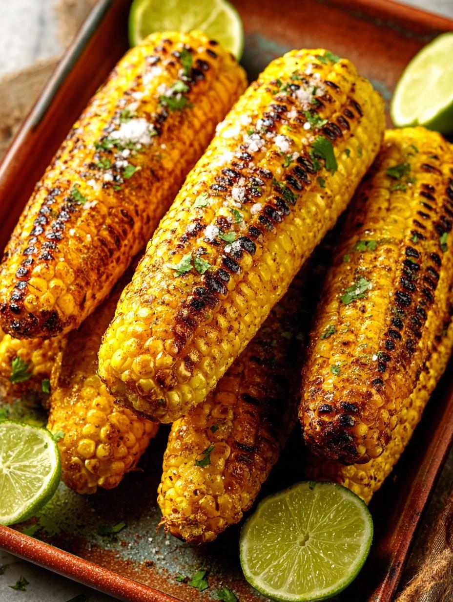 Grilled Corn with Chipotle