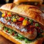 Grilled Italian Sausage Sandwiches