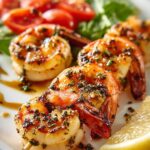 Grilled Lemon Garlic Shrimp